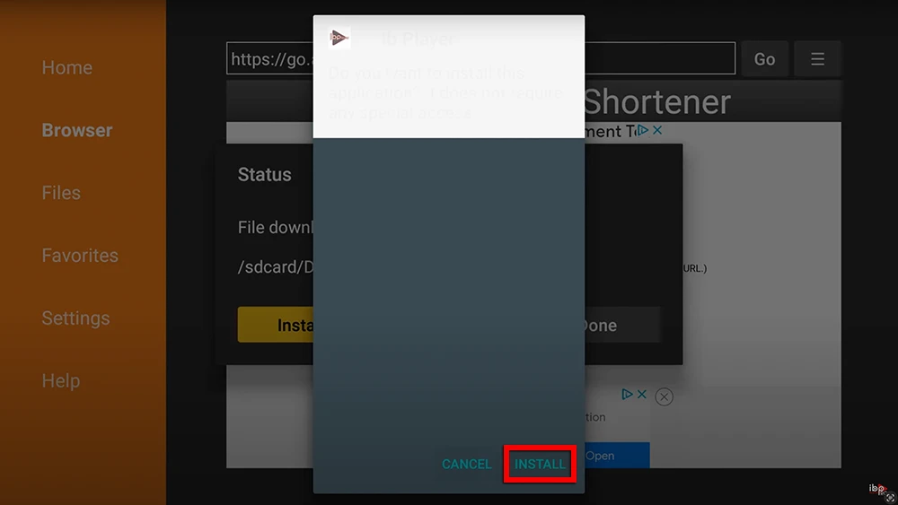Installer l'application