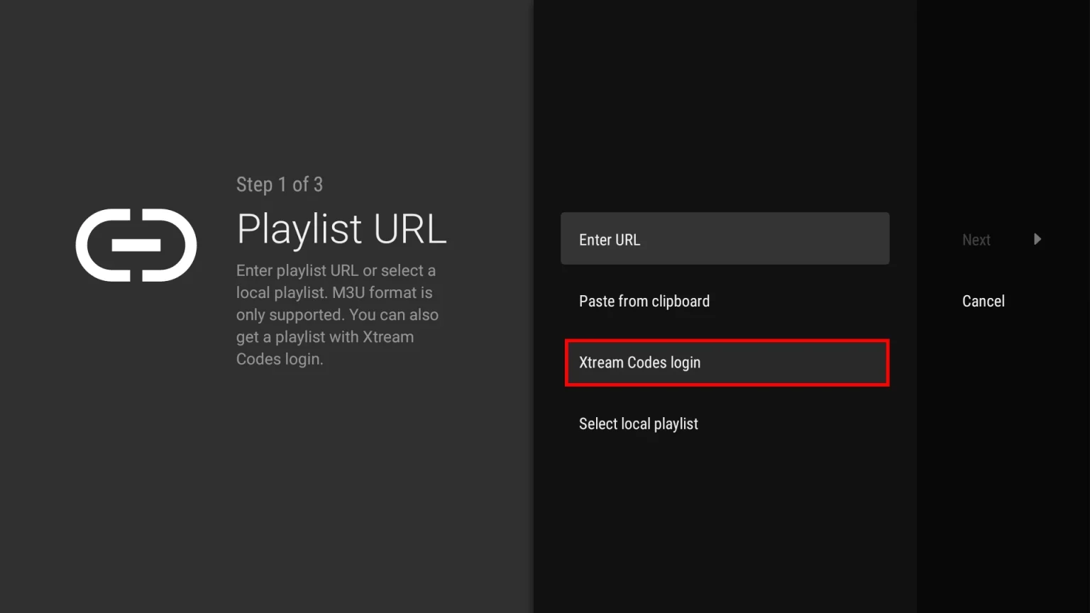 TiviMate Xtream Codes
